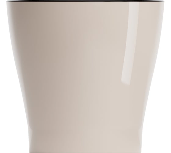 Изображение товара Цветочный горшок ЗПИ Альтернатива Лея 3,6 л, двойной, бежевый М7938