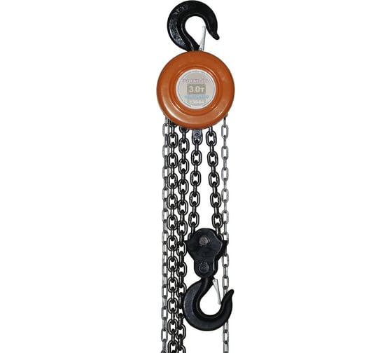 Изображение товара Цепная ручная таль 3.0т 3м АвтоDело 43730 13944