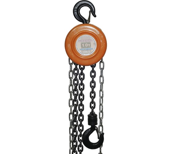 Изображение товара Цепная ручная таль 1.0т 3м АвтоDело 43710 10822