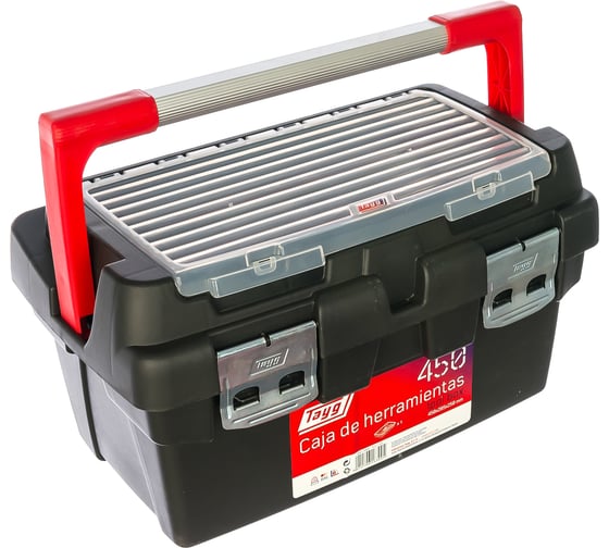 Изображение товара Ящик для инструментов 450x285x250мм, +лоток + органайзер Tayg 163005
