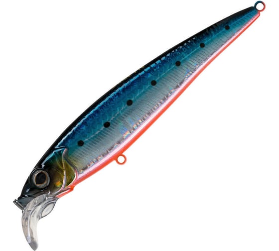 Изображение товара Воблер Strike Pro Beakster 90 цвет: A234-SBO-LU Blue Back Silver OB Fluo EG-124B#A234-SBO-LU