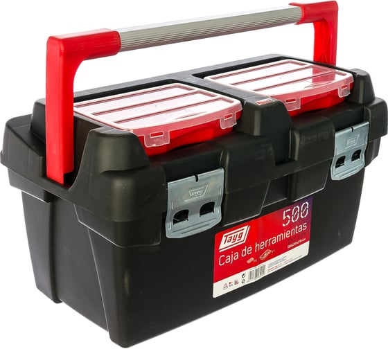 Изображение товара Ящик для инструментов 500x295x270мм, + лоток + 2 съемных органайзера Tayg 165009
