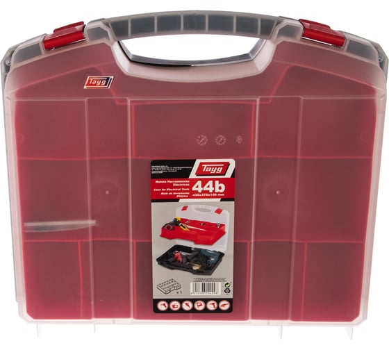 Изображение товара Чемодан для электроинструмента 430х370х140мм + лоток Tayg 144998