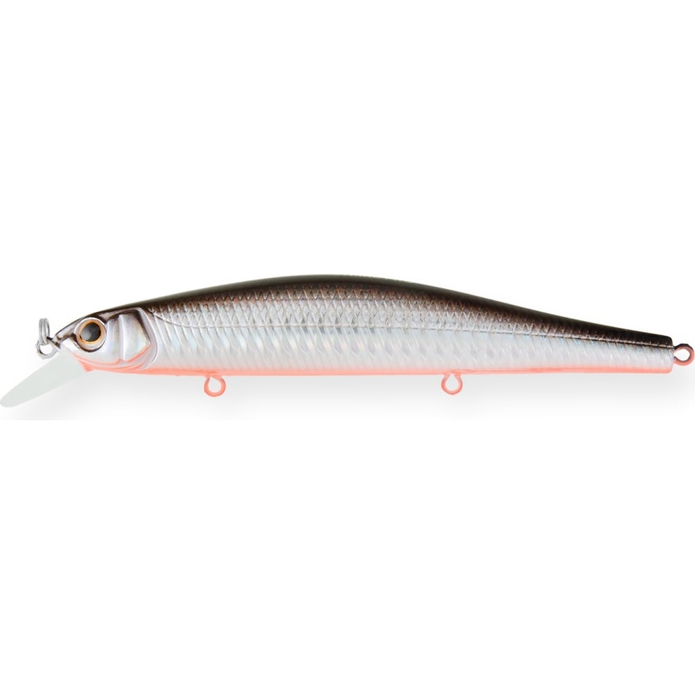 Изображение товара Воблер Strike Pro Inquisitor 110SP A70-713 Black Silver для спиннинга