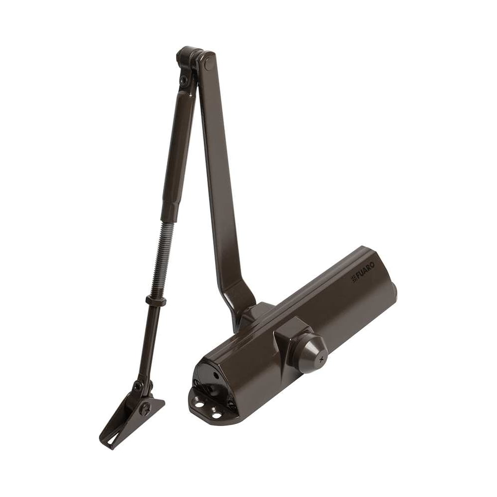 Изображение товара Дверной доводчик Fuaro DC20-5/TS-68 BR для двери до 110 кг, коричневый
