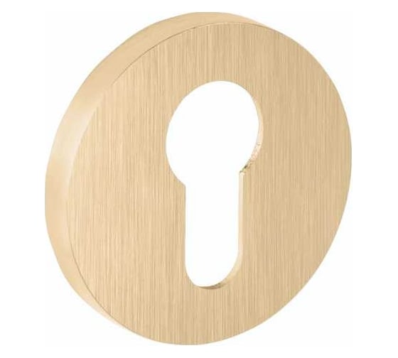 Изображение товара Накладка на цилиндр Fuaro ESC.C.RLR/R.486 SSG-39 сатинированное золото, 1 шт. 47911