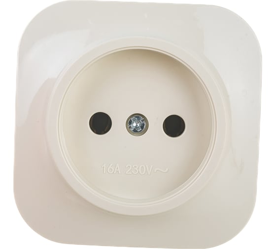 Изображение товара Розетка IONICH б/з слоновая кость 1431