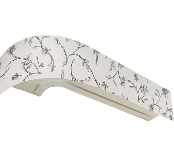 Изображение товара Карниз Эскар Классика в сборе, 3-х рядный, романтика белая, 3,5 м 342431350