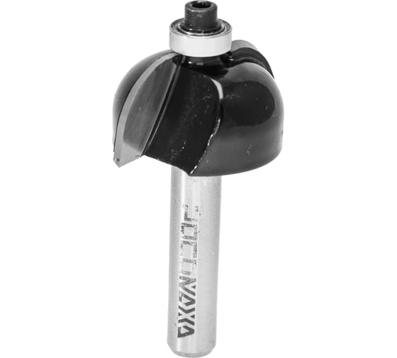 Изображение товара Фреза кромочная калевочная с нижним подшипником серия 1018 (30x16 мм; R10 мм; хвостовик 8 мм) Росомаха 801801