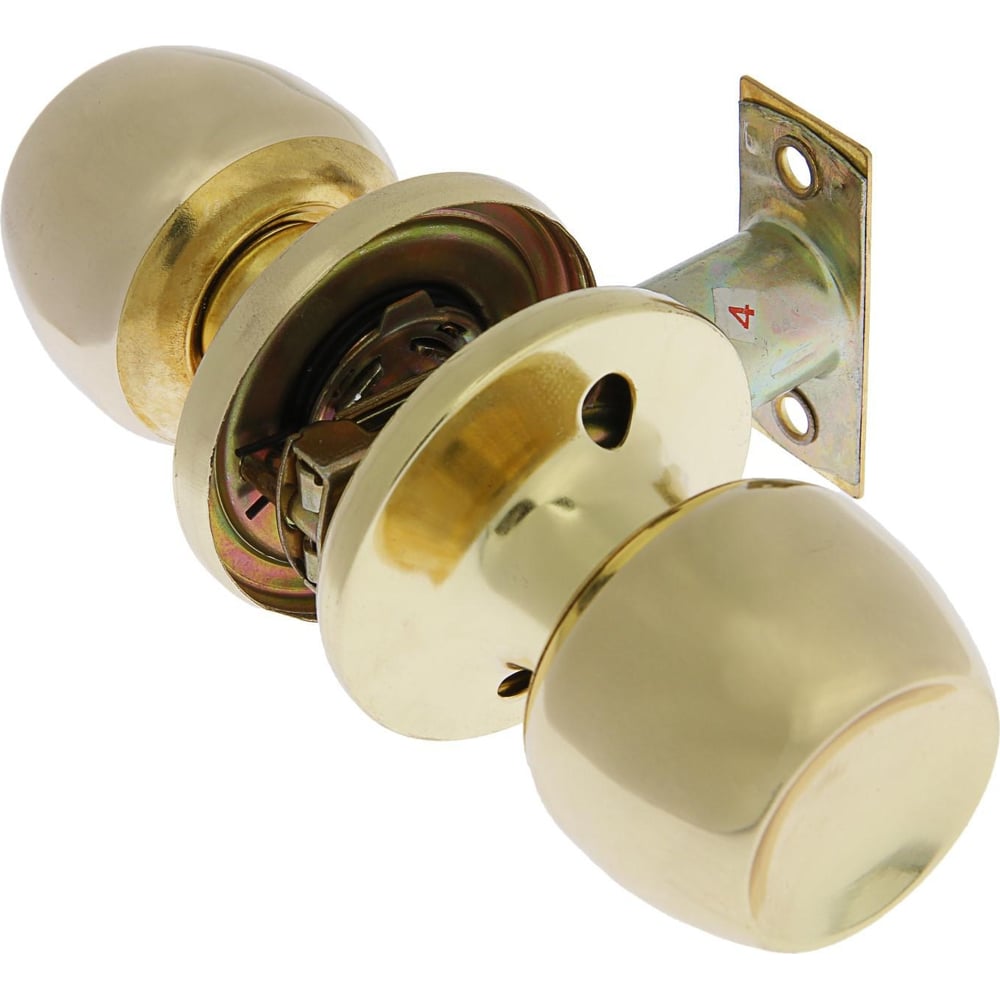 Изображение товара Защелка ТУНДРА 1101 золотая, без фиксатора, универсальная, металл