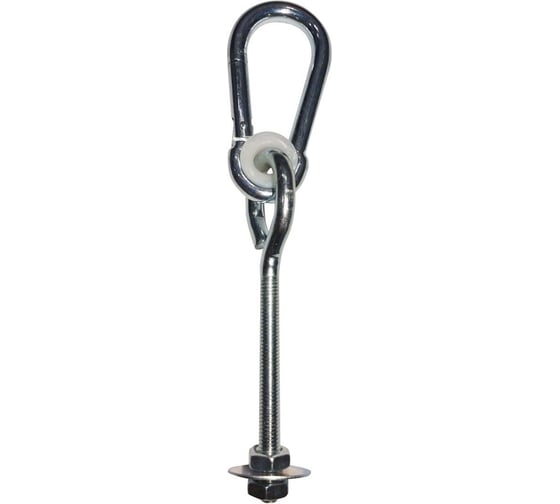 Изображение товара Подвес для качелей MoyDvor МойДвор сквозной гальванизированная сталь М10х120мм Тип О SAC000207