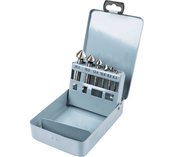 Изображение товара Набор зенкеров HSCO (90°, 6,3-20,5 мм) WURTH 069401901 060 1