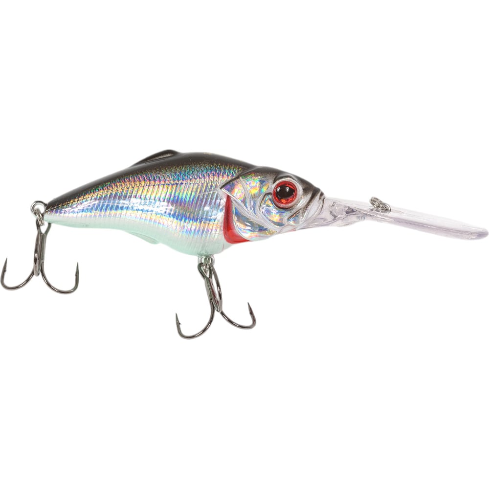 Изображение товара Воблер Strike Pro Supersonic 70 A010-EP Black Back Silver для ловли хищной рыбы