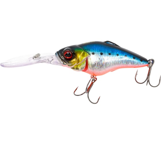 Изображение товара Воблер Strike Pro Supersonic 70 цвет: A234-SBO-LU Blue Back Silver OB Fluo EG-081B#A234-SBO-LU