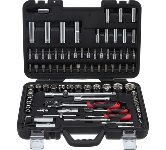 Изображение товара Набор инструментов Gigant Professional 1/2" и 1/4" 94 предмета, Сталь Cr-V, GPS 94