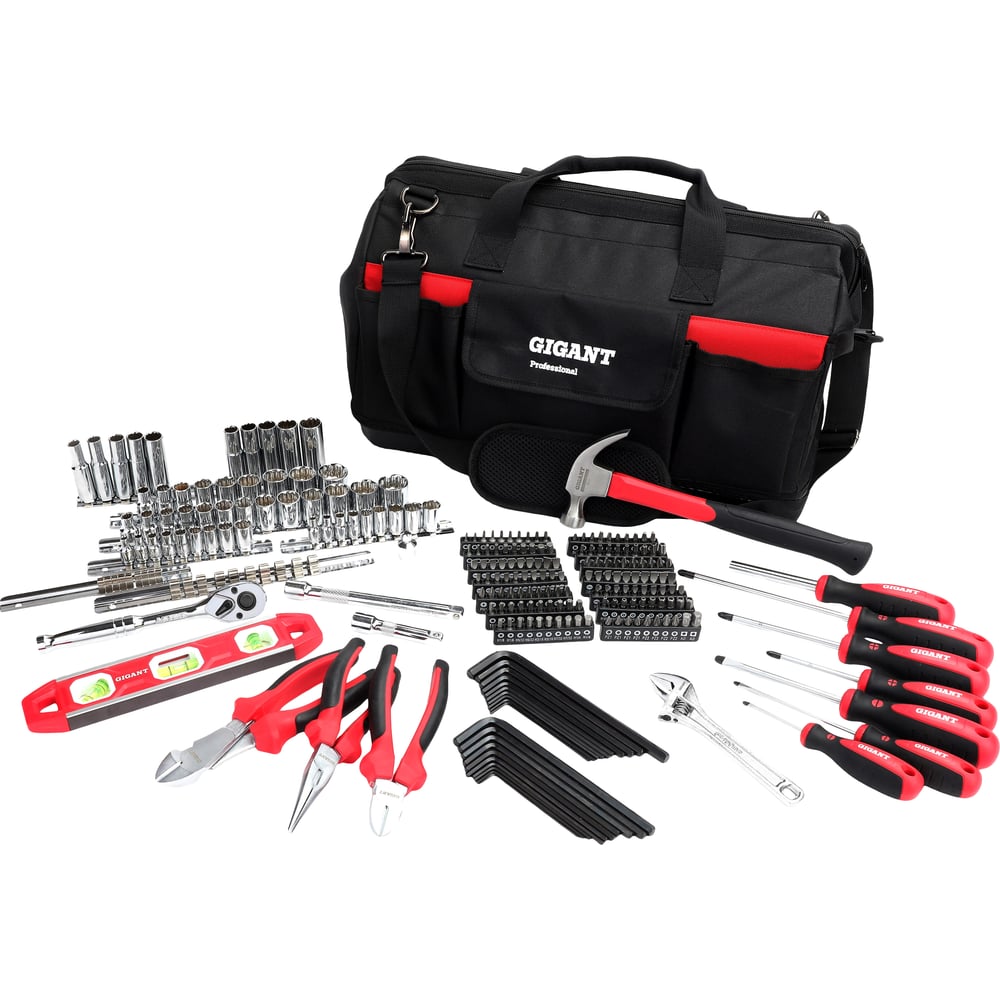 Изображение товара Набор инструментов Gigant Professional 230 предметов в сумке Изображение товара Набор инструментов Gigant Professional 230 предметов в сумке