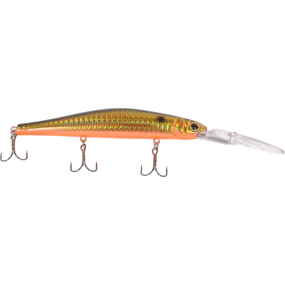 Изображение товара Воблер Strike Pro Inquisitor DR 110SP 613-713 Black Back Smoked