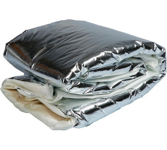 Изображение товара Автоодеяло на двигатель TopAuto №1 130x80 см, премиум, класс А, В, фольгированное АО13080P