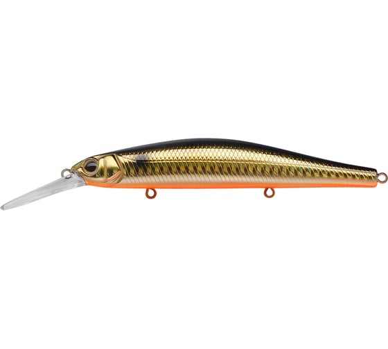 Изображение товара Воблер Strike Pro Inquisitor MDR 110SP цвет: 613-713 Black Back Smoked OB EG-193BXL-SP#613-713
