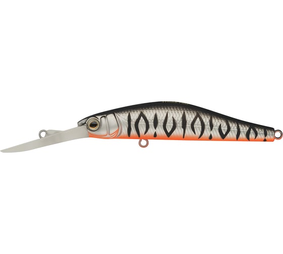 Изображение товара Воблер Strike Pro Inquisitor MDR 80SP цвет: A243ES Grey Shadow Mat Tiger EG-193AL-SP#A243ES