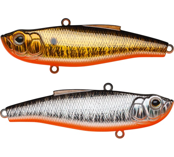 Изображение товара Воблер Strike Pro Jedi Rattler 80 цвет: A70-613-SBO Double Silver/Smoked SP-198S#A70-613-SBO