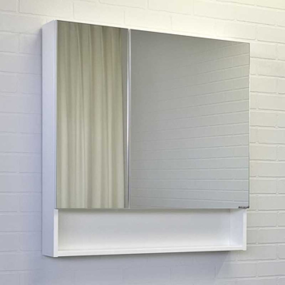 Зеркало-шкаф Comforty зеркало 78x80 см белый глянец comforty империя 00004143507