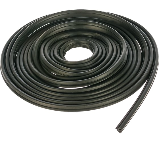 Изображение товара Уплотнитель для пластиковых окон и дверей Ultima REHAU черный 5,5 м Россия TPE 4952 LM