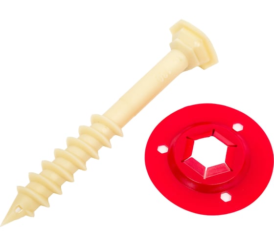 Изображение товара Анкер шуруп ГБ для газобетона BEFAST 12/18х130 с рондолью ASBF130R180S