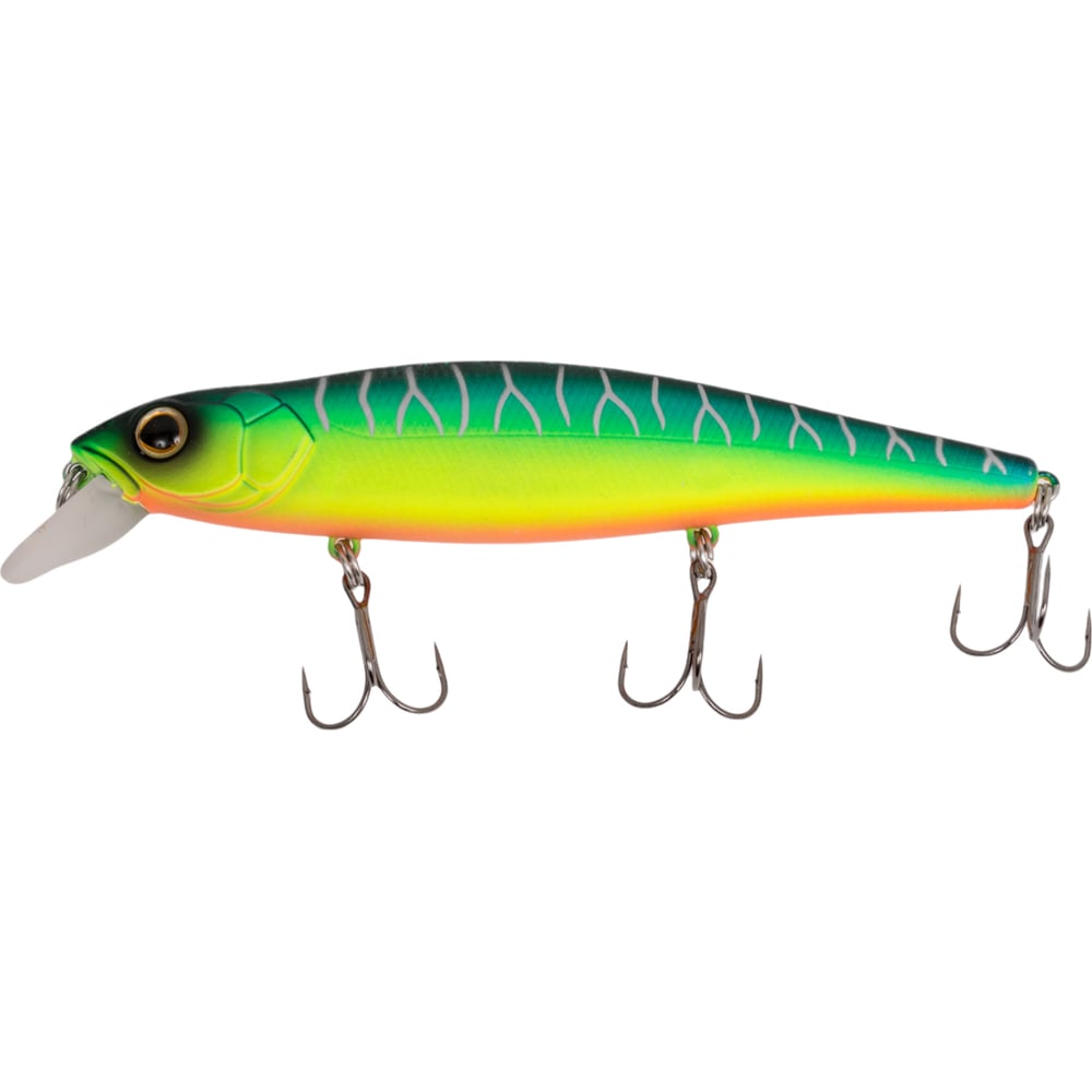 Изображение товара Воблер Strike Pro Jer-O Minnow 130 A223S-RP Pearl Mat Tiger