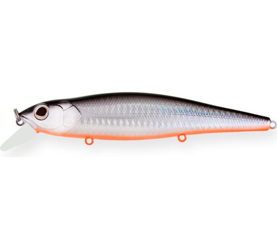 Изображение товара Воблер Strike Pro Jer-O Minnow 130 цвет: A70-713 Black Silver OB EG-039SP#A70-713