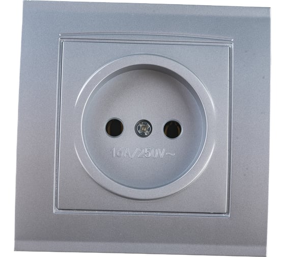 Изображение товара Розетка UNIVersal Бриллиант б/з серебро 7949834