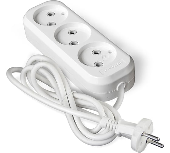 Изображение товара Бытовой удлинитель UNIVersal Е-203 ПВС 2*0,75 3гн. 5м 9631965