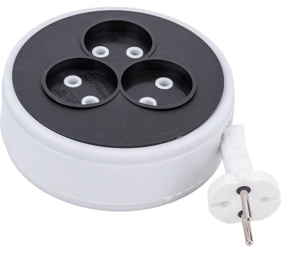 Изображение товара Бытовой удлинитель UNIVersal У6-004 рулетка ШВВП 2*0,75 3гн. 5м 9634578