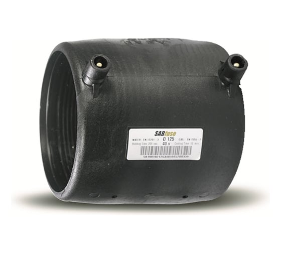 Изображение товара Электросварная муфта SABfuse SDR11 PN16 PE100 D25 8028025000