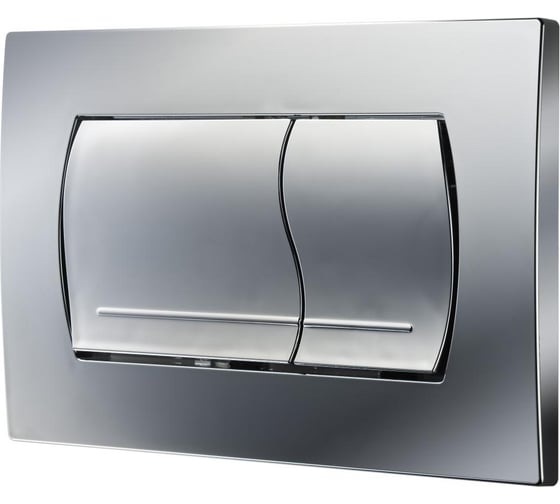 Изображение товара Панель смыва для инсталляции Active 52B хром матовая Roca 8901150B2 78901150B2