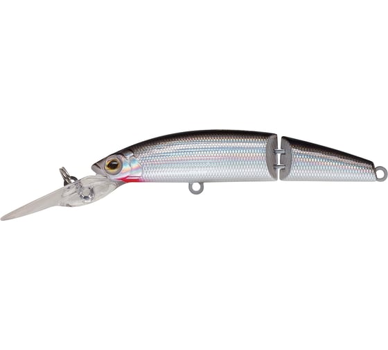 Изображение товара Воблер Strike Pro Magic Joint 85 цвет: A010-EP Black Back Silver EG-068J#A010-EP
