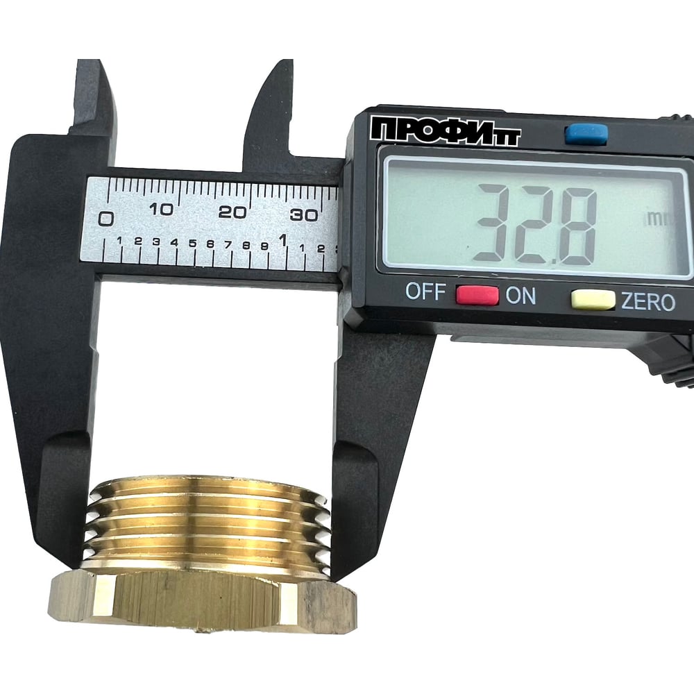 Изображение товара Заглушка Профитт НР 1 3171885 из латуни для наружного соединения 1M