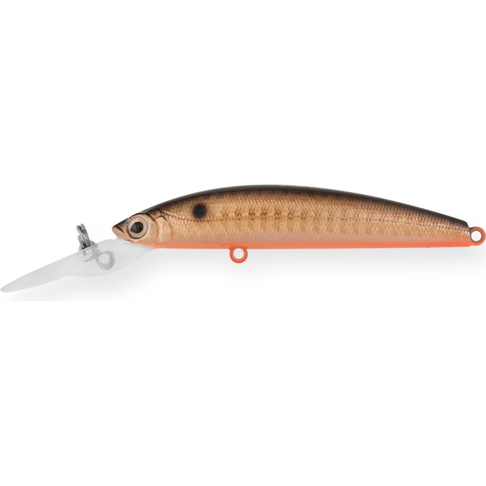 Изображение товара Воблер Strike Pro Magic Minnow 70 цвет 613-713 Black Back Smoked