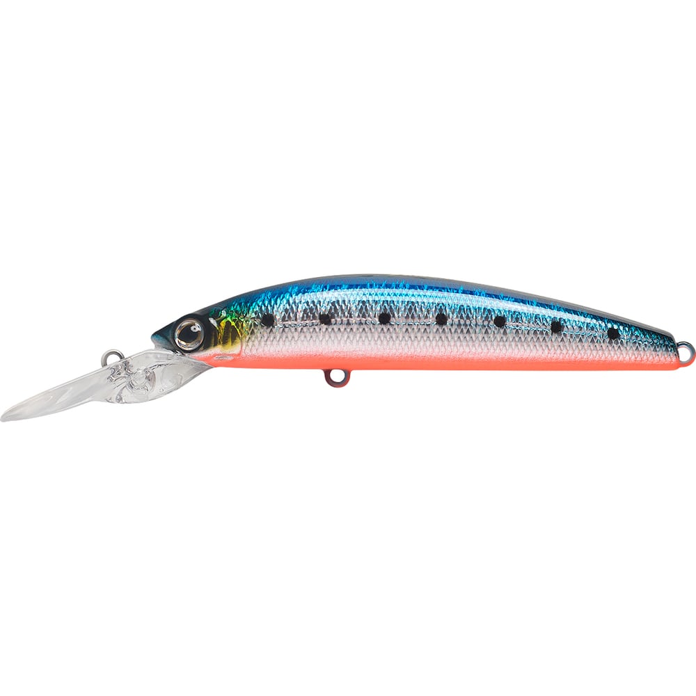 Изображение товара Воблер Strike Pro Magic Minnow 85 цвет: A234-SBO-LU Blue Back Silver OB Fluo EG-068F#A234-SBO-LU