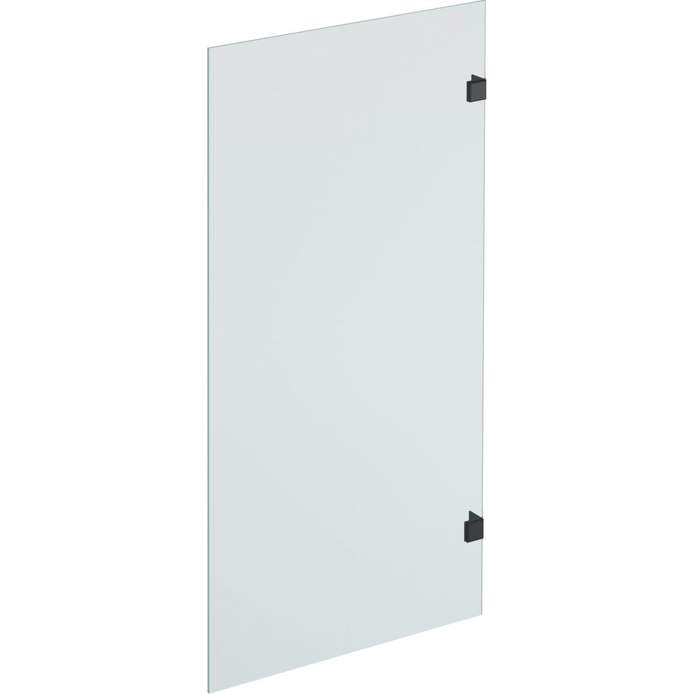 Изображение товара Стеклянная шторка на ванну 1400x700 черное покрытие Mebelvann