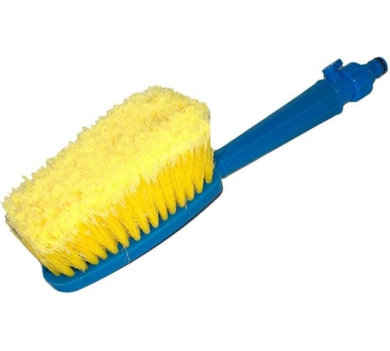 Изображение товара Щетка сметка для мытья а/м под шланг DolleX 36 см с краником WSH-1913