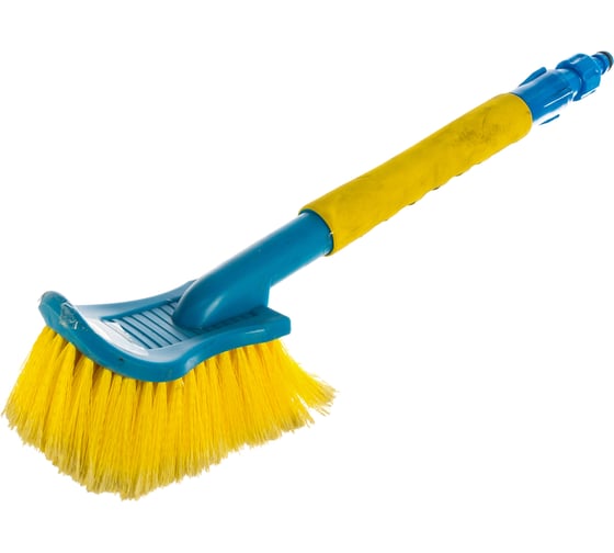 Изображение товара Щетка сметка для мытья а/м под шланг DolleX 50 см, с краником WSH-1910