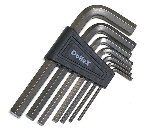 Изображение товара Набор Г-образных ключей DolleX 7 шт. 2,5-10 мм SHK-007