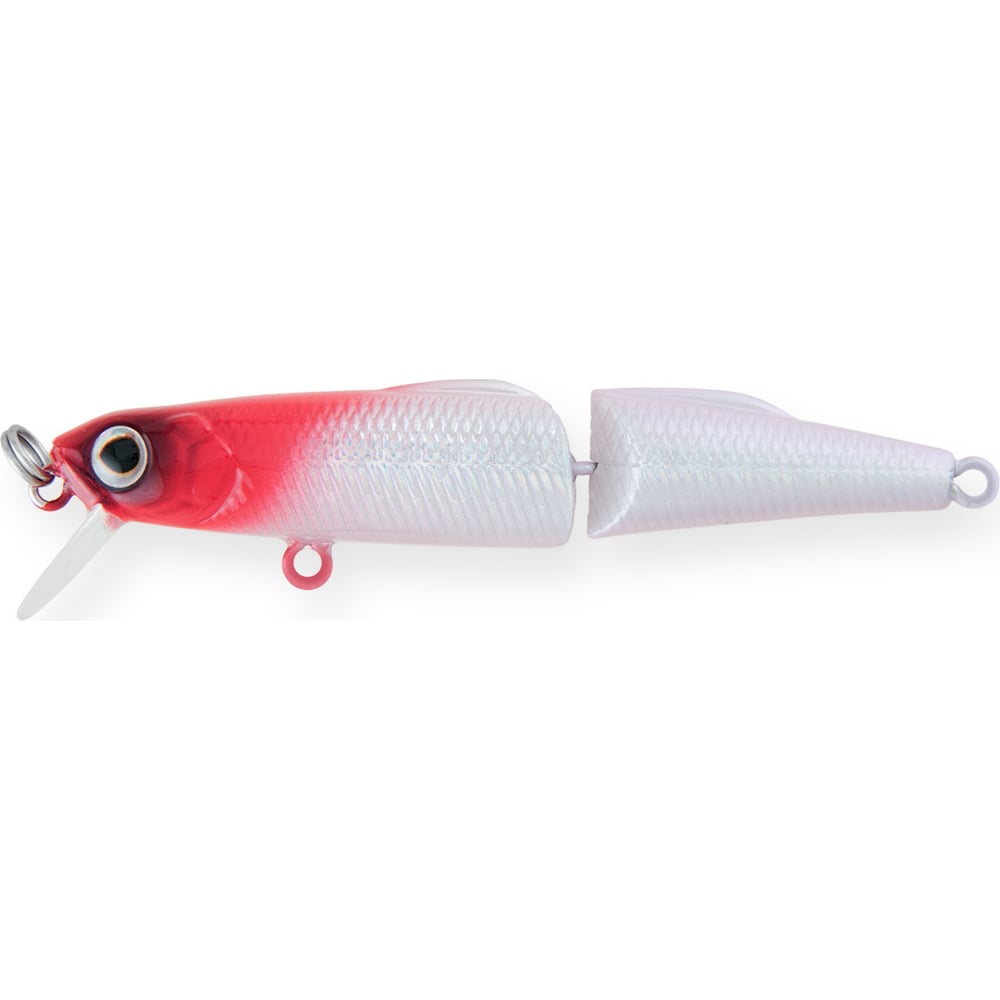 Изображение товара Воблер Strike Pro Magnum Loach 70 цвет: 022PPP-713 Redhead Silver JS-393#022PPP-713