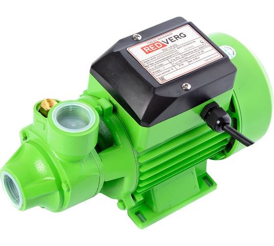 Изображение товара Вихревой насос REDVERG RD-VP40 6615081