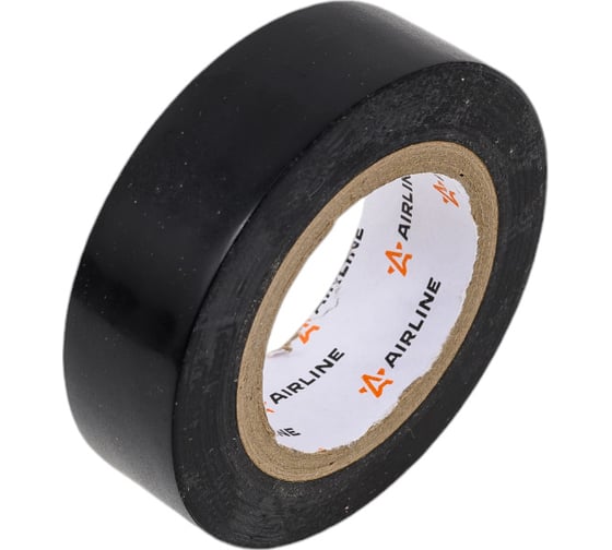 Изображение товара Изолента ПВХ Airline черная, 19 мм х 10 м AIT-P-11