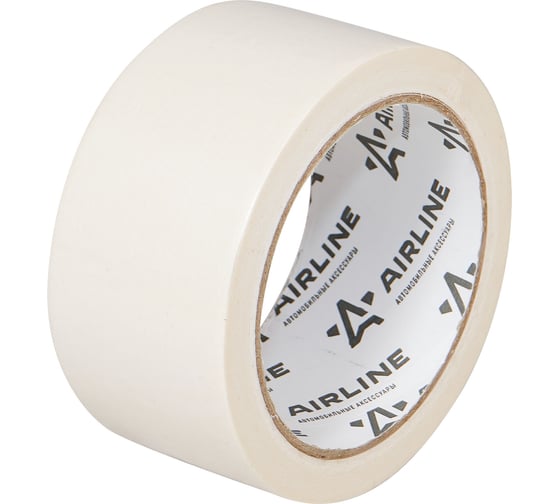 Изображение товара Клейкая малярная лента Airline 48 мм х 30 м, белая AAT-P-04