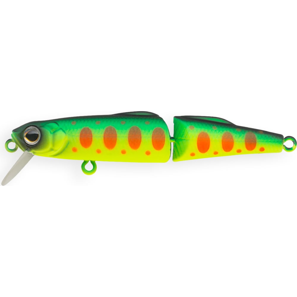 Изображение товара Воблер Strike Pro Magnum Loach 70 цвет A209S Acid Mat Char для спиннинговой ловли