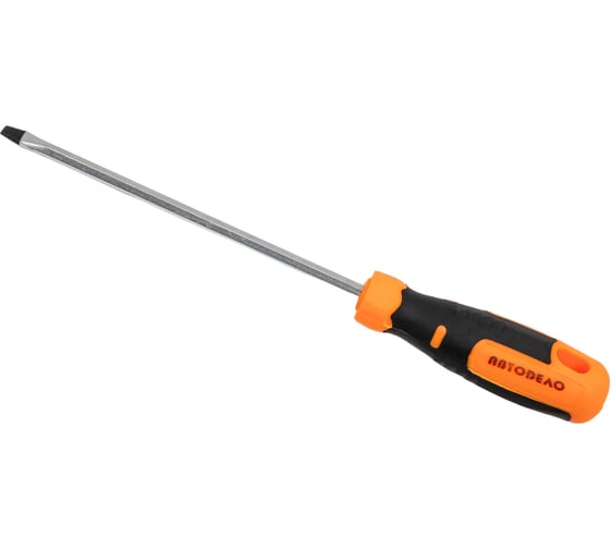 Изображение товара Шлицевая отвертка 5х150мм 6гр стержень АвтоDело 39472 11708