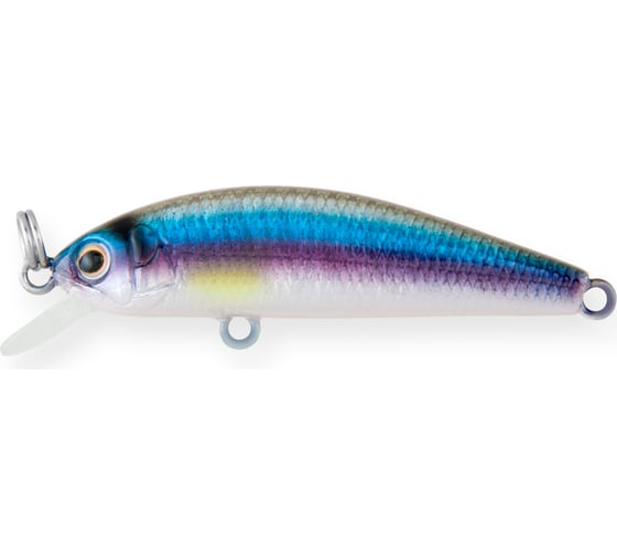 Изображение товара Воблер Strike Pro Воблер Strike Pro Mets 40 S цвет: A210-SBO-RP Rainbow Ghost Wakasagi JS-340#A210-SBO-RP